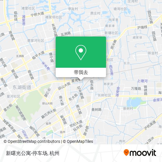 新曙光公寓-停车场地图