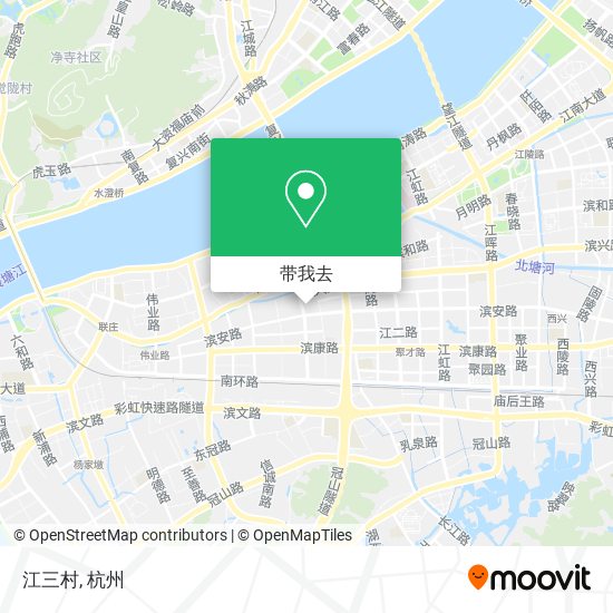 江三村地图