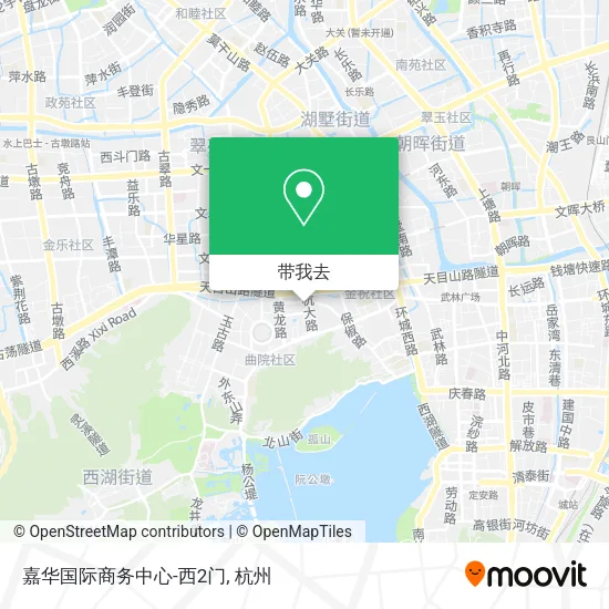 嘉华国际商务中心-西2门地图