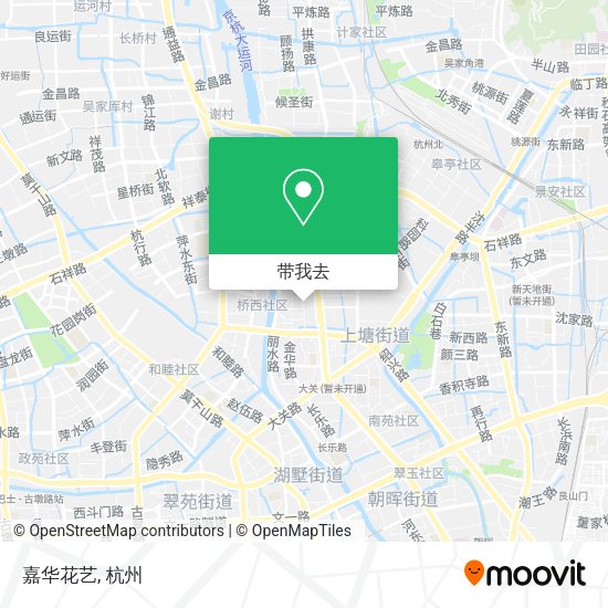 嘉华花艺地图