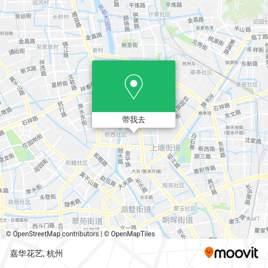 嘉华花艺地图