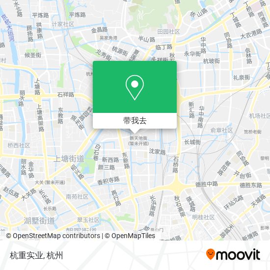 杭重实业地图