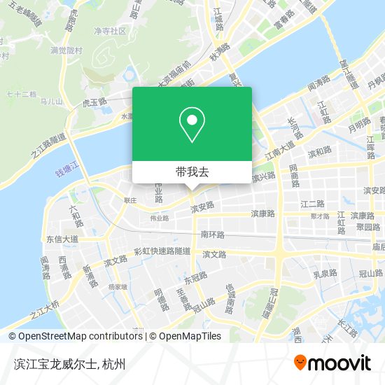 滨江宝龙威尔士地图