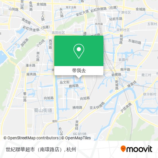 世紀聯華超市（南環路店）地图