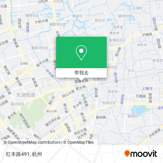 红丰路491地图