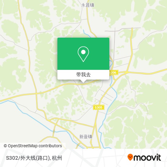 S302/外大线(路口)地图