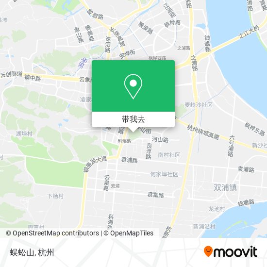 蜈蚣山地图