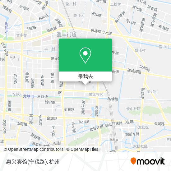 惠兴宾馆(宁税路)地图