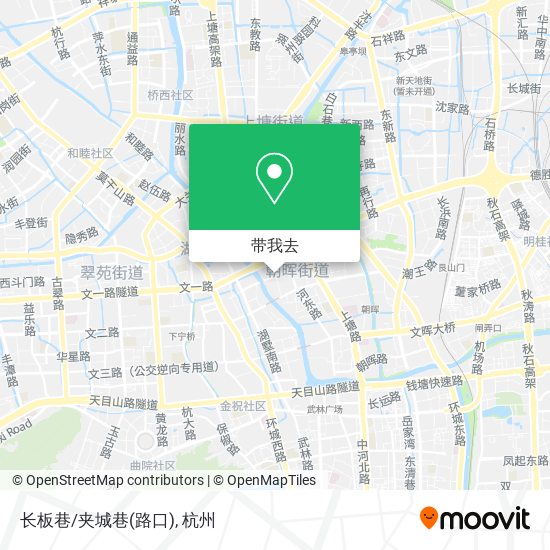 长板巷/夹城巷(路口)地图
