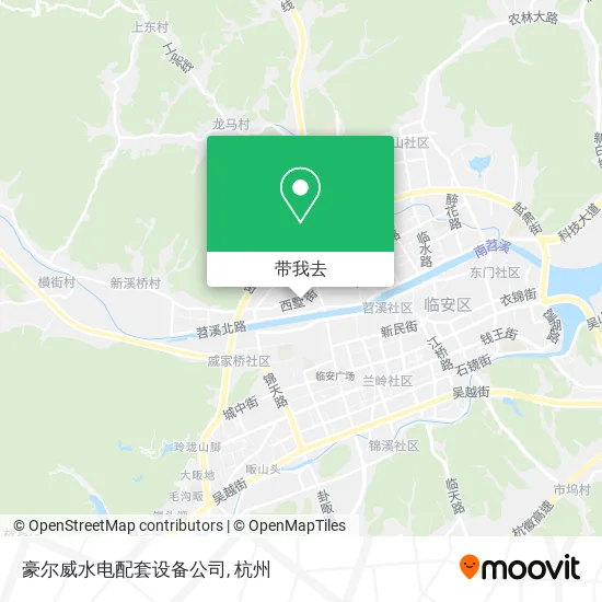 豪尔威水电配套设备公司地图