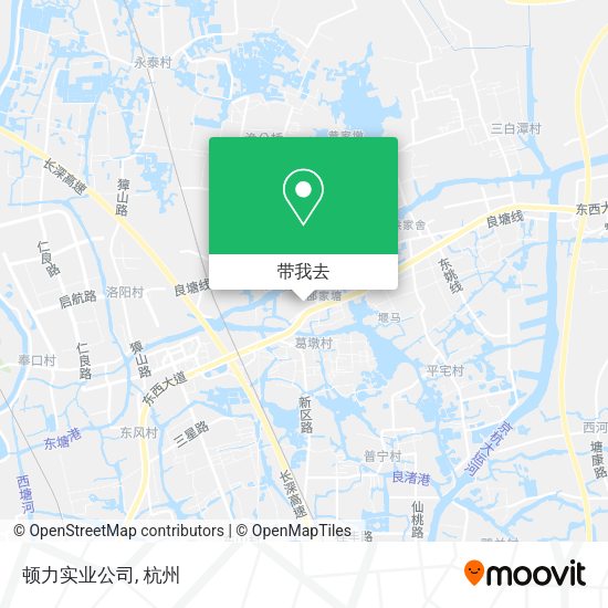 顿力实业公司地图