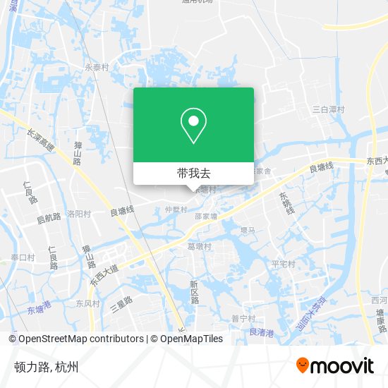 顿力路地图