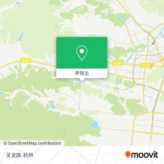 灵龙路地图