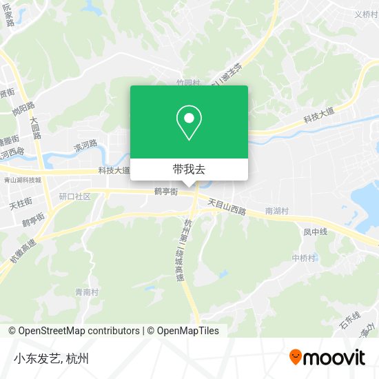 小东发艺地图