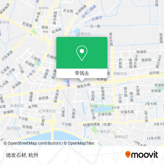 德发石材地图