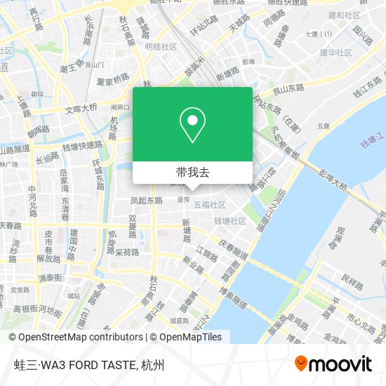 蛙三·WA3 FORD TASTE地图