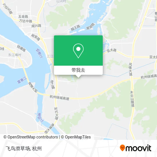 飞鸟滑草场地图