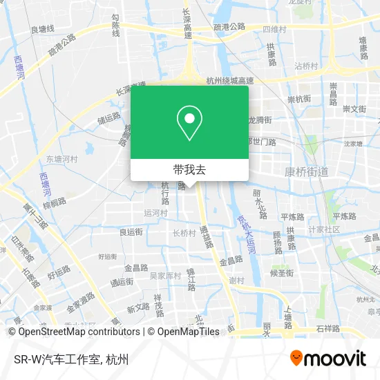 SR-W汽车工作室地图