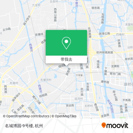 名城博园-9号楼地图