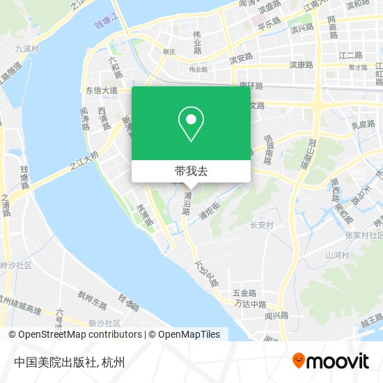 中国美院出版社地图