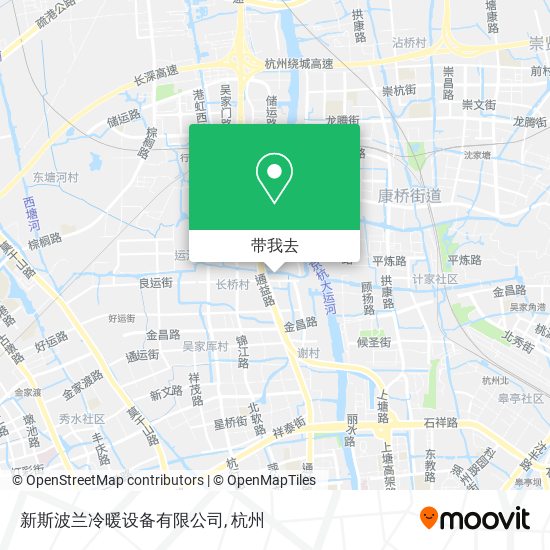新斯波兰冷暖设备有限公司地图