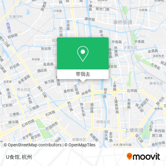 U食馆地图