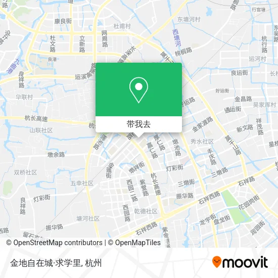 金地自在城·求学里地图
