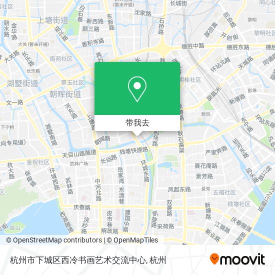杭州市下城区西冷书画艺术交流中心地图