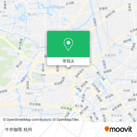 牛井咖哩地图