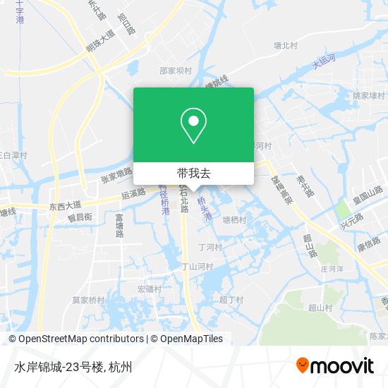 水岸锦城-23号楼地图