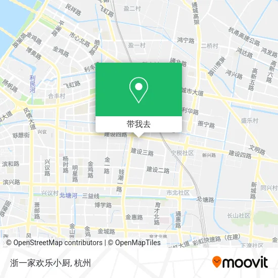 浙一家欢乐小厨地图