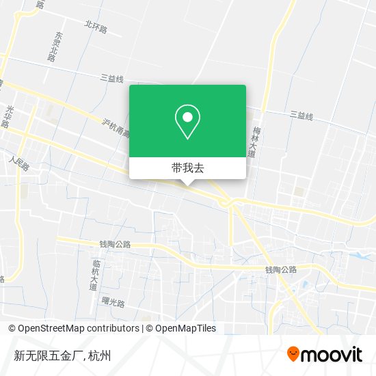 新无限五金厂地图