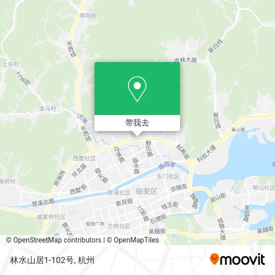 林水山居1-102号地图