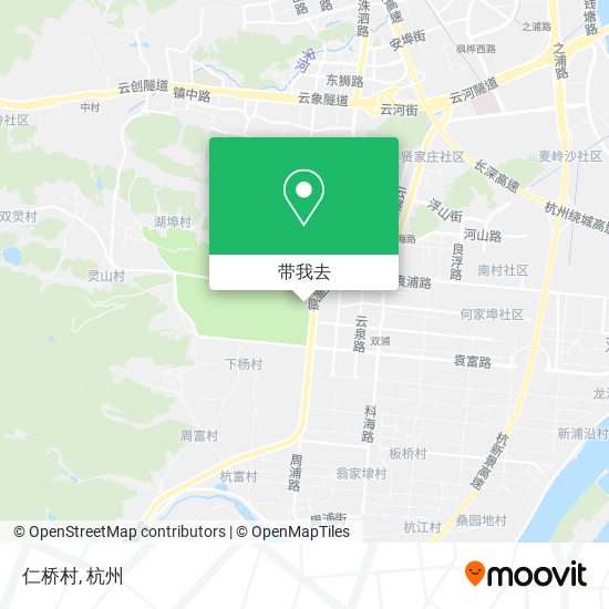 仁桥村地图