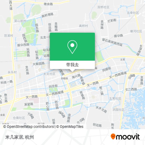 米几家居地图