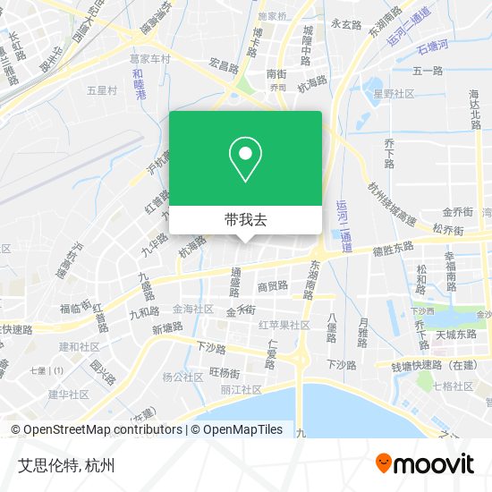 艾思伦特地图