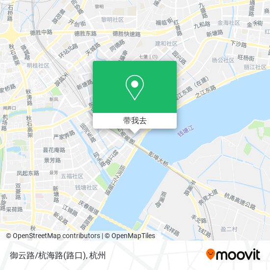御云路/杭海路(路口)地图