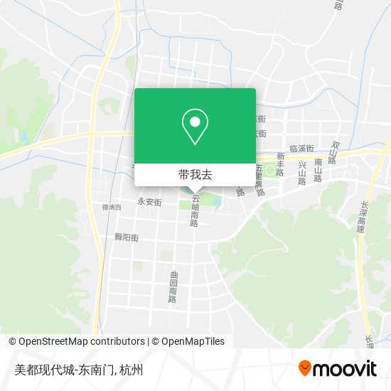 美都现代城-东南门地图