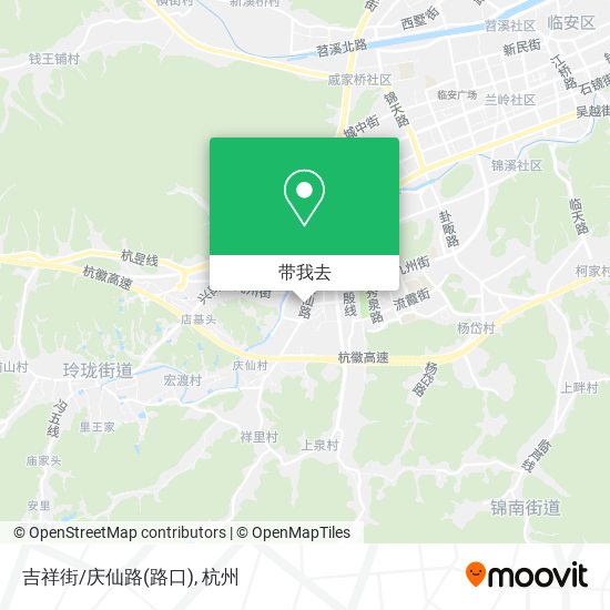 吉祥街/庆仙路(路口)地图