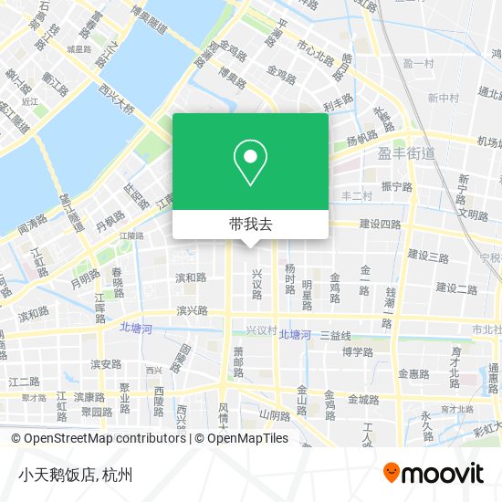 小天鹅饭店地图
