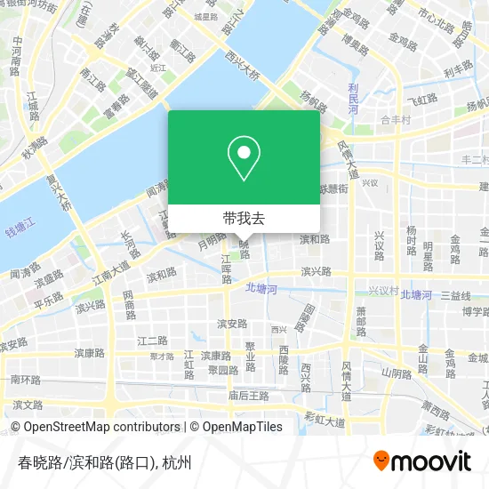 春晓路/滨和路(路口)地图