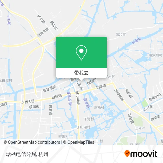 塘栖电信分局地图
