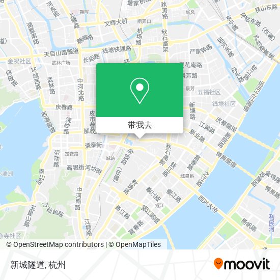 新城隧道地图