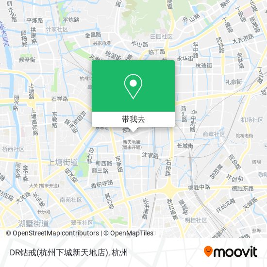 DR钻戒(杭州下城新天地店)地图