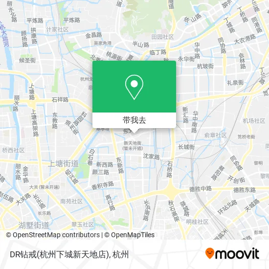 DR钻戒(杭州下城新天地店)地图