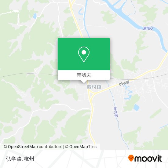 弘学路地图