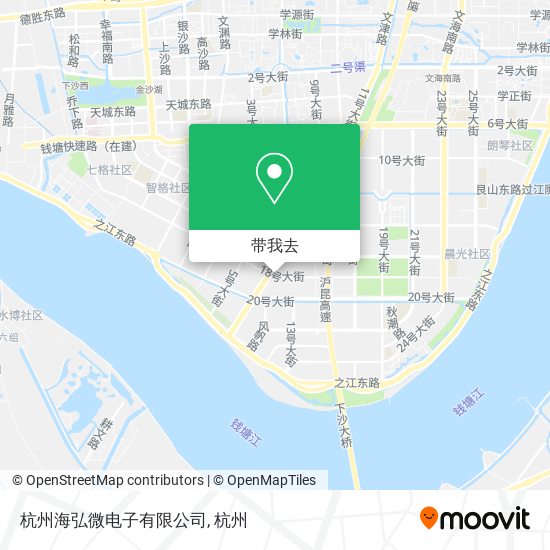 杭州海弘微电子有限公司地图