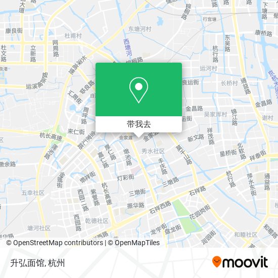 升弘面馆地图