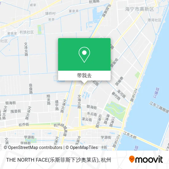 THE NORTH FACE(乐斯菲斯下沙奥莱店)地图