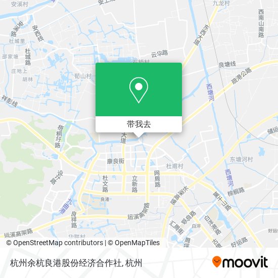 杭州余杭良港股份经济合作社地图